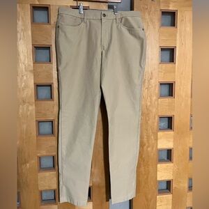 lululemon athletica “Canvas” Pants, 34